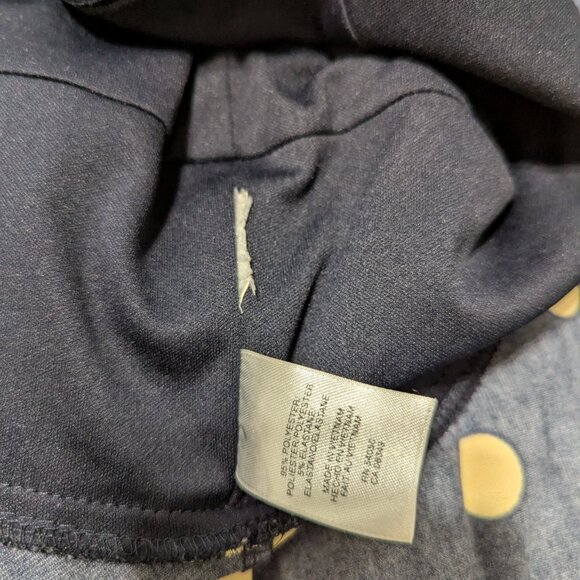 Jones & Co. Polkadot A-Line Dress Sz. 16 Blue - Picture 10 of 10